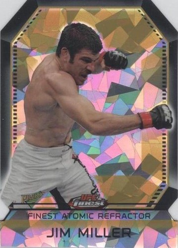 2011 Topps Finest UFC - Jim Miller #FAR-12
