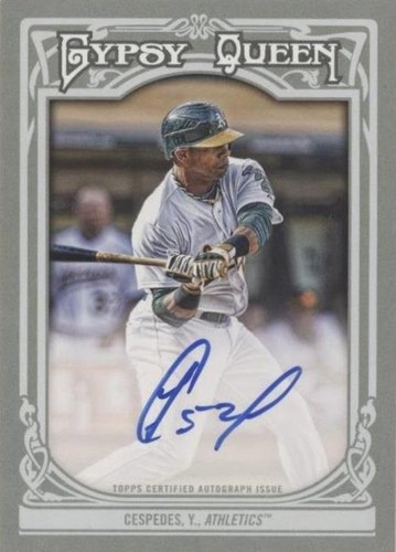 2013 Topps Gypsy Queen - Yoenis Cespedes #GQA-YC
