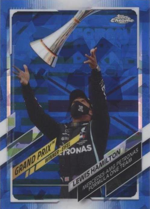 2021 Topps Chrome Sapphire Edition Formula 1 - Lewis Hamilton #148