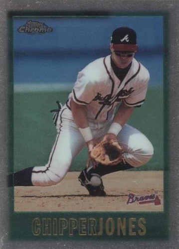 1997 Topps Chrome - Chipper Jones #97