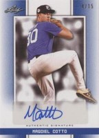 2019 Leaf Perfect Game National Showcase - Magdiel Cotto #BA-MC2