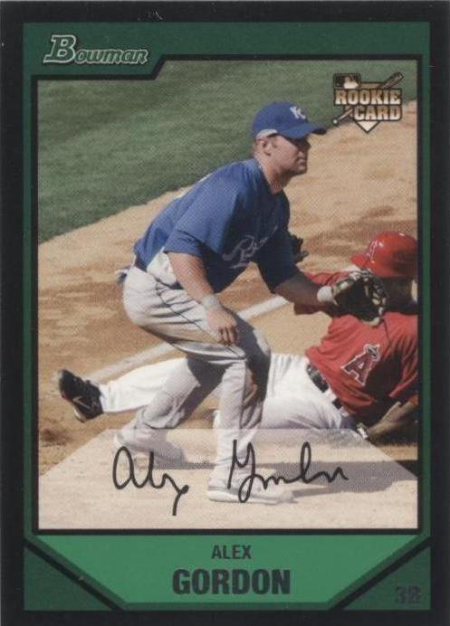 Bowman Draft Picks & Prospects 2007 - Alex Gordon #BDP15