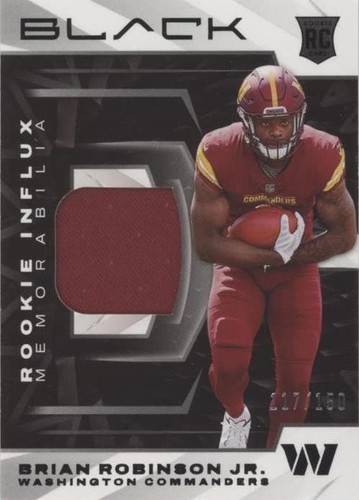 2022 Panini Black Brian Robinson Jr. #RIM-BRO