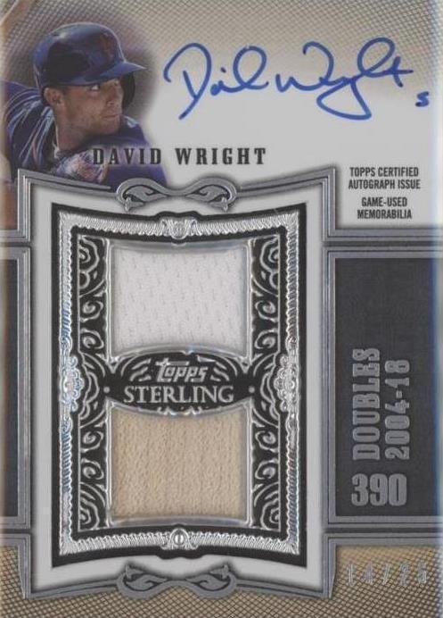 2020 Topps Sterling - David Wright #SWAR-DWR