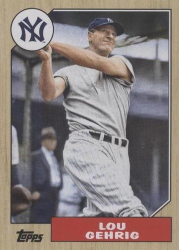 2022 Topps Archives - Lou Gehrig #236
