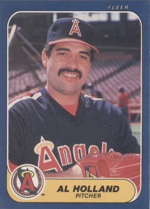 Fleer 1986 - Al Holland #159