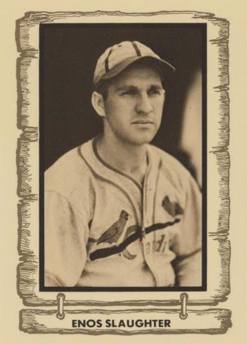 1981 Cramer Baseball Legends Series 2 - Enos Slaughter #32
