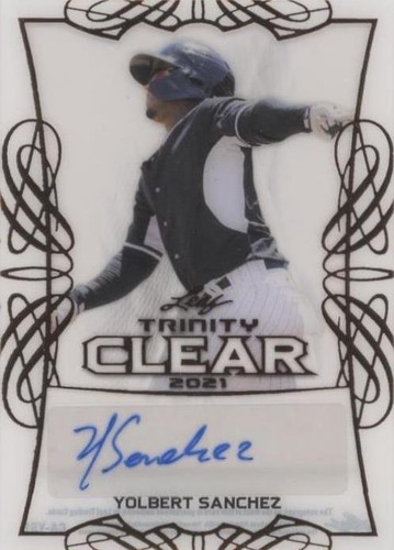 2021 Leaf Trinity - Yolbert Sanchez #CA-YS1