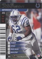 2001-02 NFL Showdown 1st Edition Ellis Johnson #181