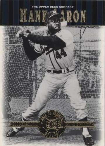 2001 Upper Deck Hall of Famers Baseball Trading Cards