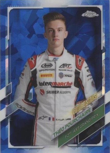 2021 Topps Chrome Sapphire Edition Formula 1 - Theo Pourchaire #78