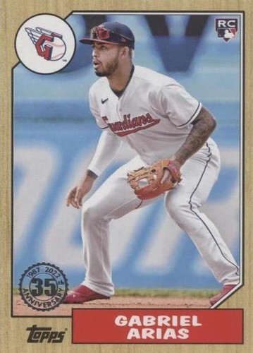 2022 Topps Update Series - Gabriel Arias #87TBU-47
