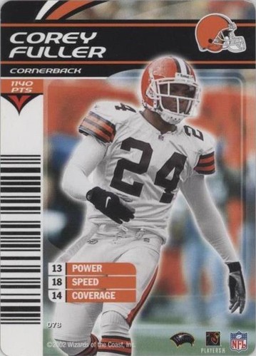 2002-03 NFL Showdown Corey Fuller #078