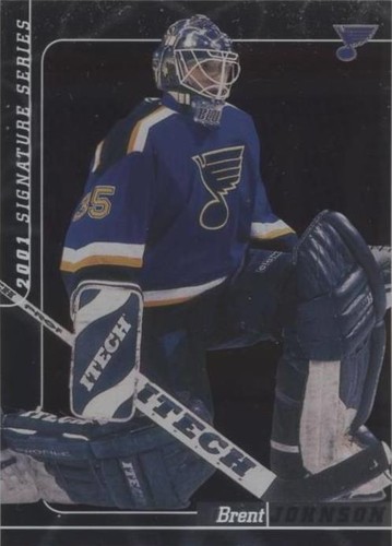 2000-01 In the Game Be A Player Signature Series - Brent Johnson #295