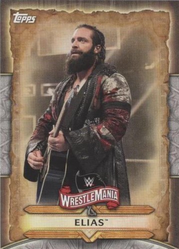 2020 Topps WWE Road to Wrestlemania - Elias #WM-22