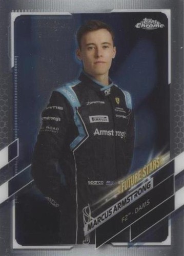 2021 Topps Chrome Formula 1 - Marcus Armstrong #73