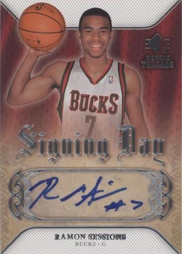 2007-08 SP Rookie Threads - Ramon Sessions #SD-RS