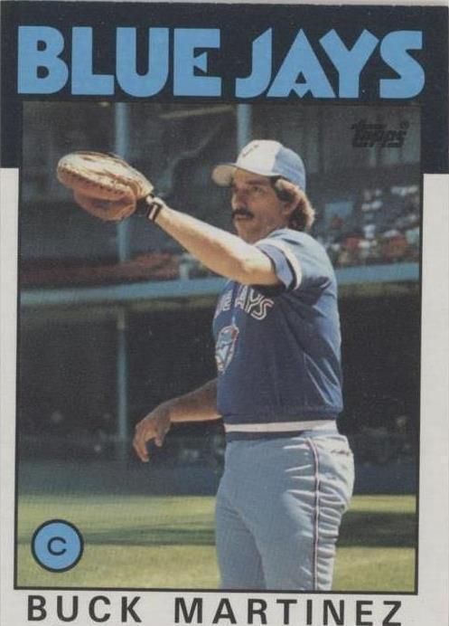 1986 Topps - Buck Martinez #518