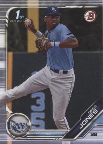 2019 Bowman Draft - Greg Jones #BD-66