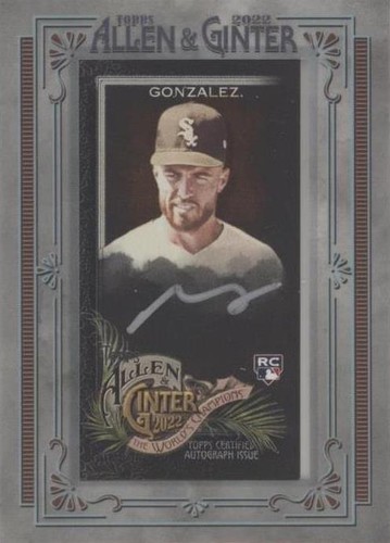 2022 Topps Allen & Ginter X - Romy Gonzalez #MA-RG