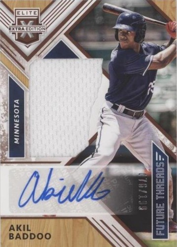 2018 Panini Elite Extra Edition - Akil Baddoo #FTSA-AB