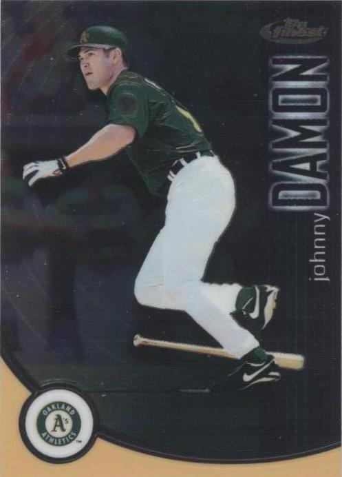 2001 Topps Finest - Johnny Damon #59