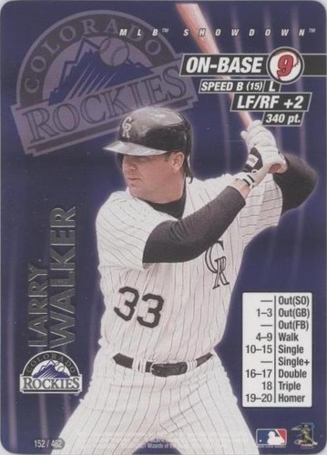 2001 MLB Showdown - Larry Walker #152