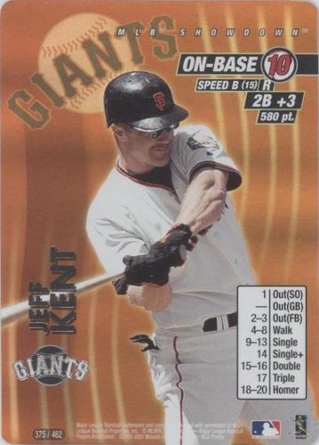 2001 MLB Showdown - Jeff Kent #375