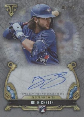 2020 Topps Triple Threads - Bo Bichette #RAC-BB