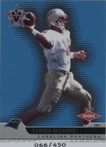 2001 Pacific Vanguard Chris Weinke #109