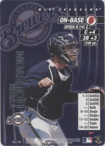 2001 MLB Showdown Pennant Run - Tyler Houston #153