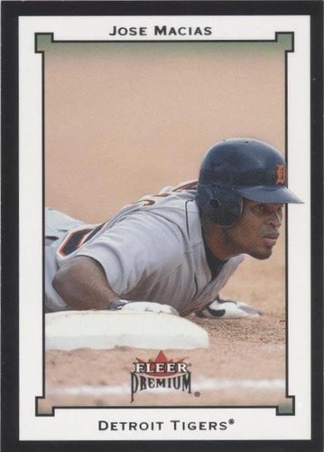 2002 Fleer Premium - Jose Macias #182