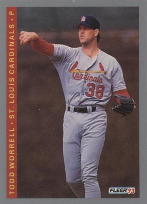 Fleer 1993 - Todd Worrell #135