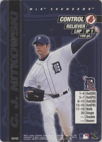 2000 MLB Showdown - C.J. Nitkowski #169