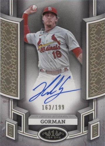 2024 Topps Tier One - Nolan Gorman #BOA-NG