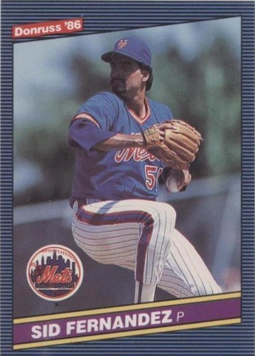 1986 Donruss - Sid Fernandez #625