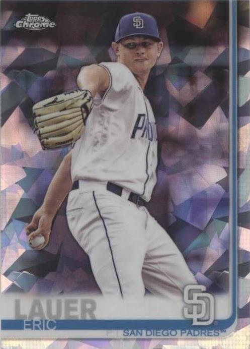 2019 Topps Chrome Sapphire Edition - Eric Lauer #592