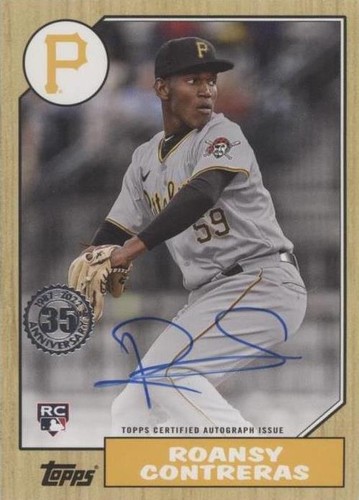 2022 Topps Series 1 - Roansy Contreras #87BA-RCO