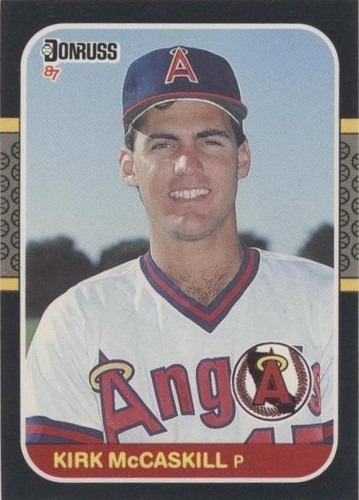 1987 Donruss - Kirk McCaskill #381