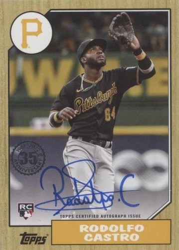 2022 Topps Series 2 - Rodolfo Castro #87BA-RCA
