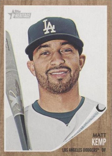 2011 Topps Heritage - Matt Kemp #108