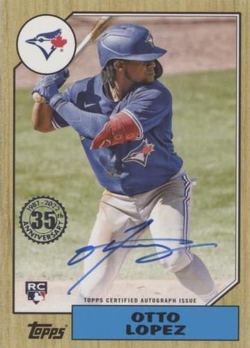 2022 Topps Update Series - Otto Lopez #87BA-OL