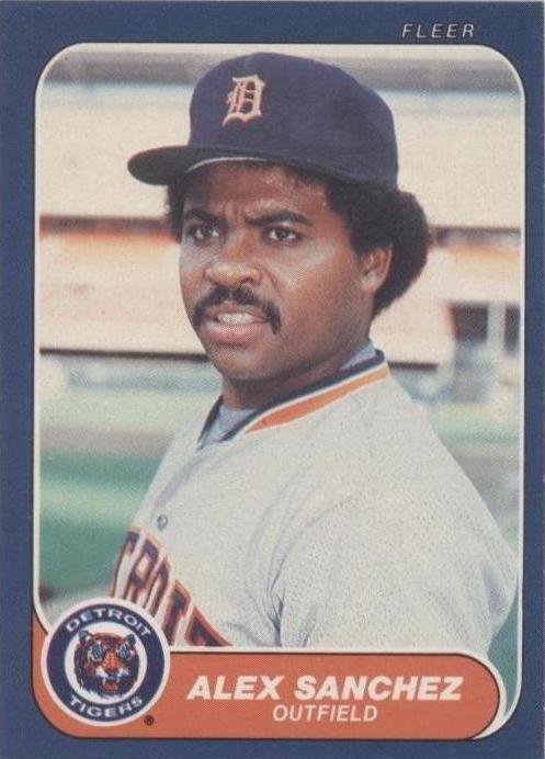 Fleer 1986 - Alejandro Sánchez #236