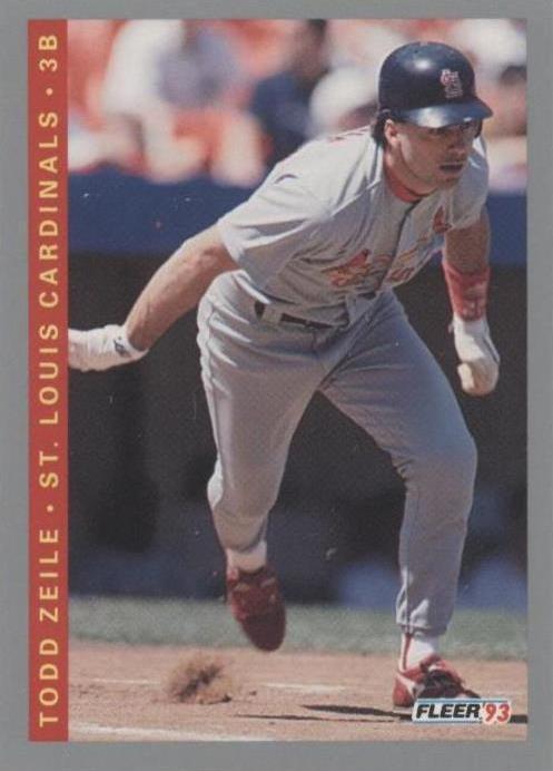 Fleer 1993 - Todd Zeile #136