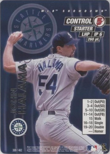 2001 MLB Showdown - John Halama #389