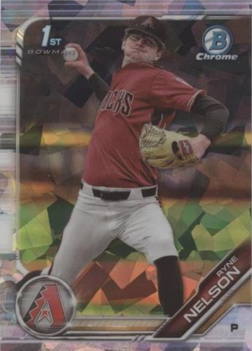 2019 Bowman Chrome Draft Sapphire Edition - Ryne Nelson #BDC-147