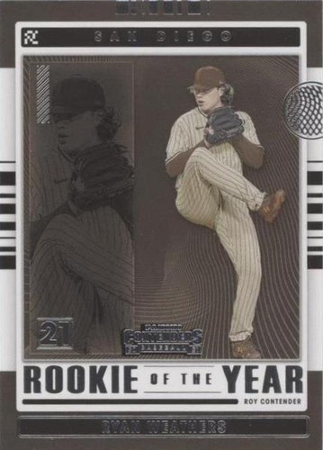 2021 Panini Contenders - Ryan Weathers #ROY-RW