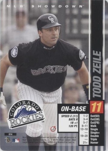 2002 MLB Showdown Trading Deadline - Todd Zeile #014