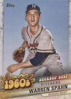 2020 Topps - Warren Spahn #DB-16