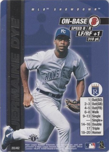 2000 MLB Showdown - Jermaine Dye #205
